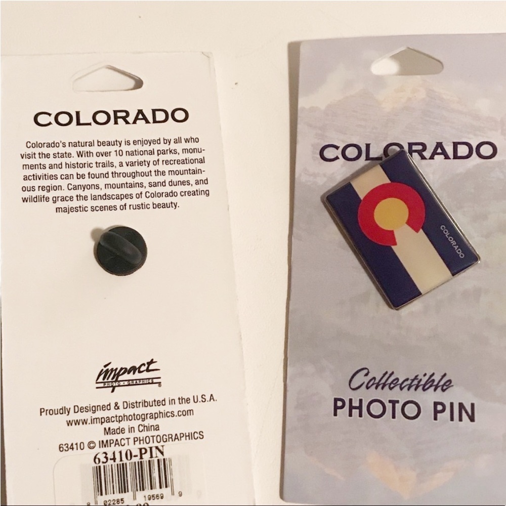 Colorado lapel pin
